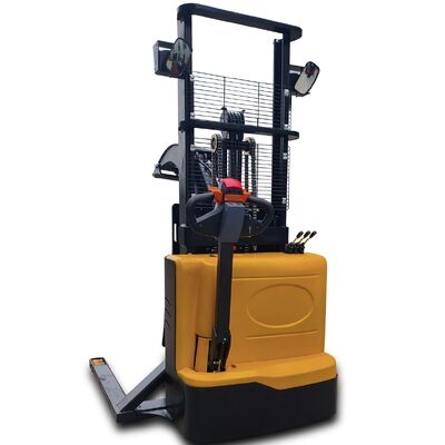 Heavy-Duty High-Performance Walkie Clamp Stacker-0.5T / 1T Loading Capacity,  Pedestrian Electric Clamp Stacker for Warehouse