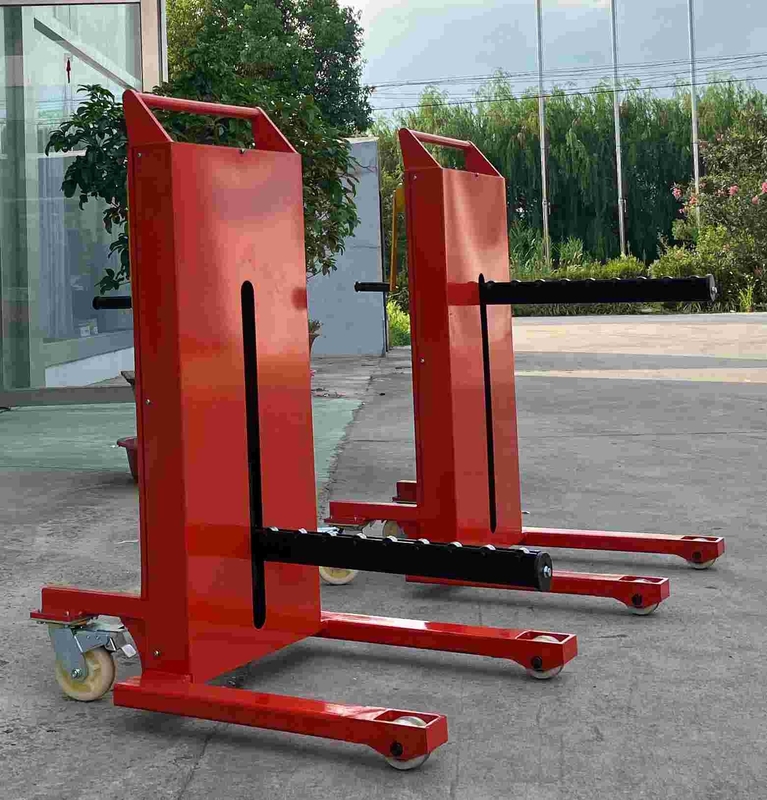 350kg 500kg 700kg Manual Label Reel Lifter For Paper Roll Handling And Stacking Solutions