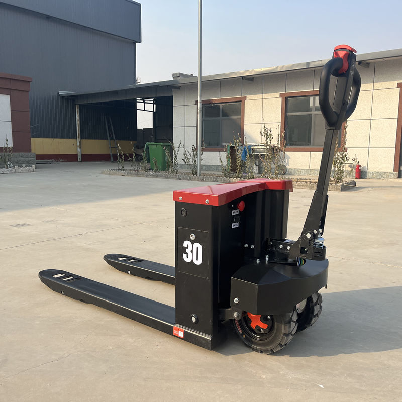 3 Ton Large Wheels Electric Pallet Truck For Balancing Pallet Jack