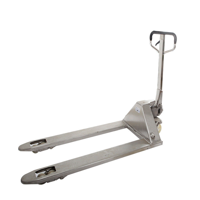 Hand Operated 188MM 3000kg Ce Stainless Steel Pallet Jack Truck