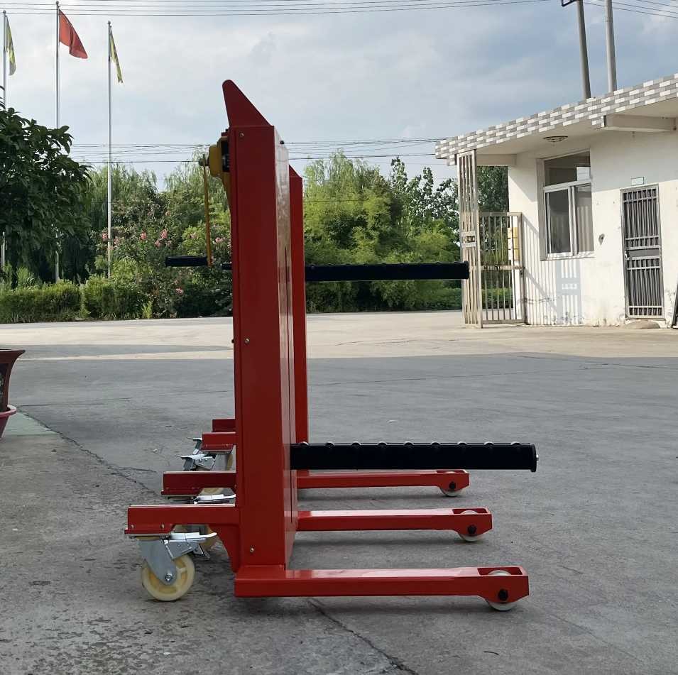 350kg 500kg 700kg Manual Label Reel Lifter For Paper Roll Handling And Stacking Solutions