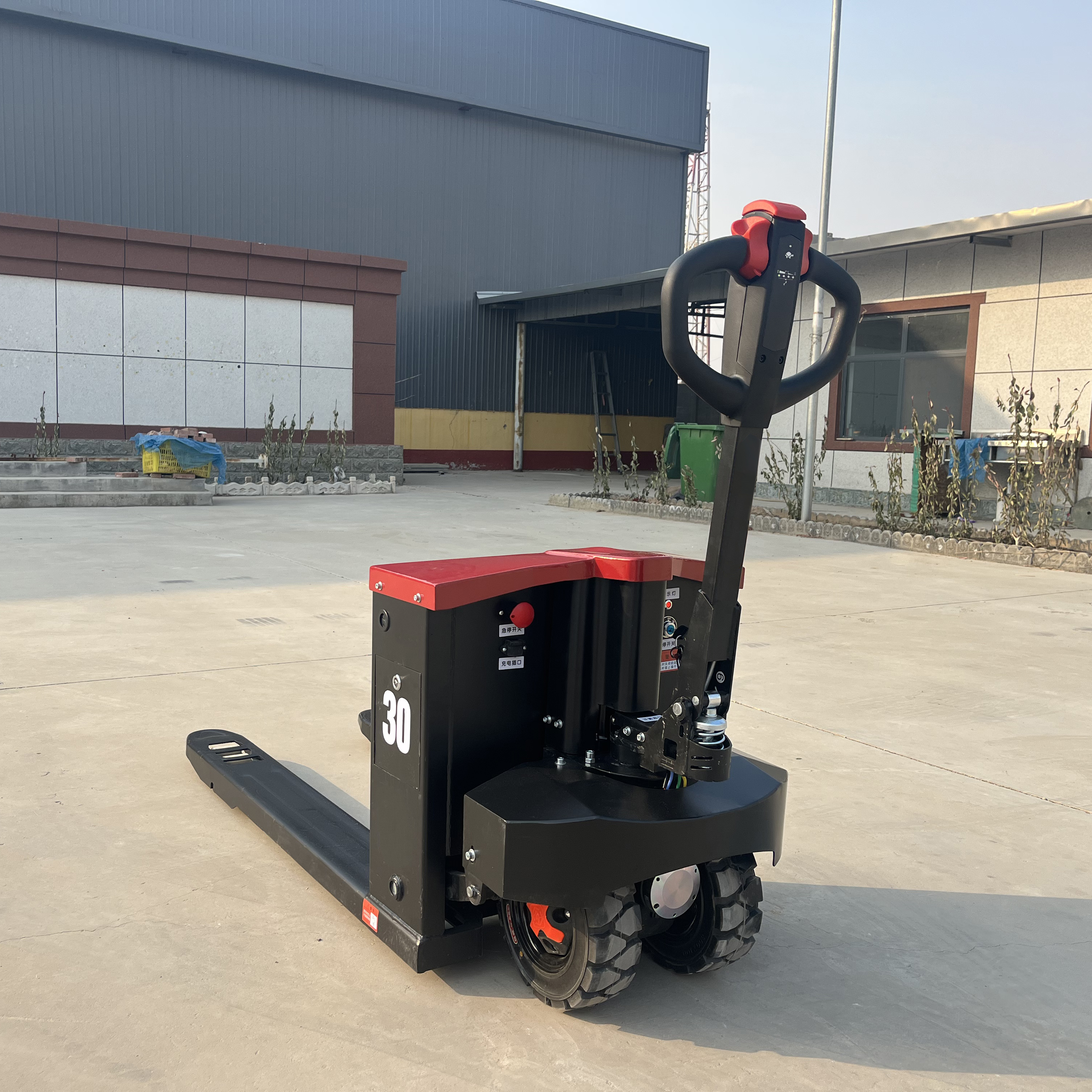 Electric Powered Pallet Truck Experience Smooth Easy Material Handling