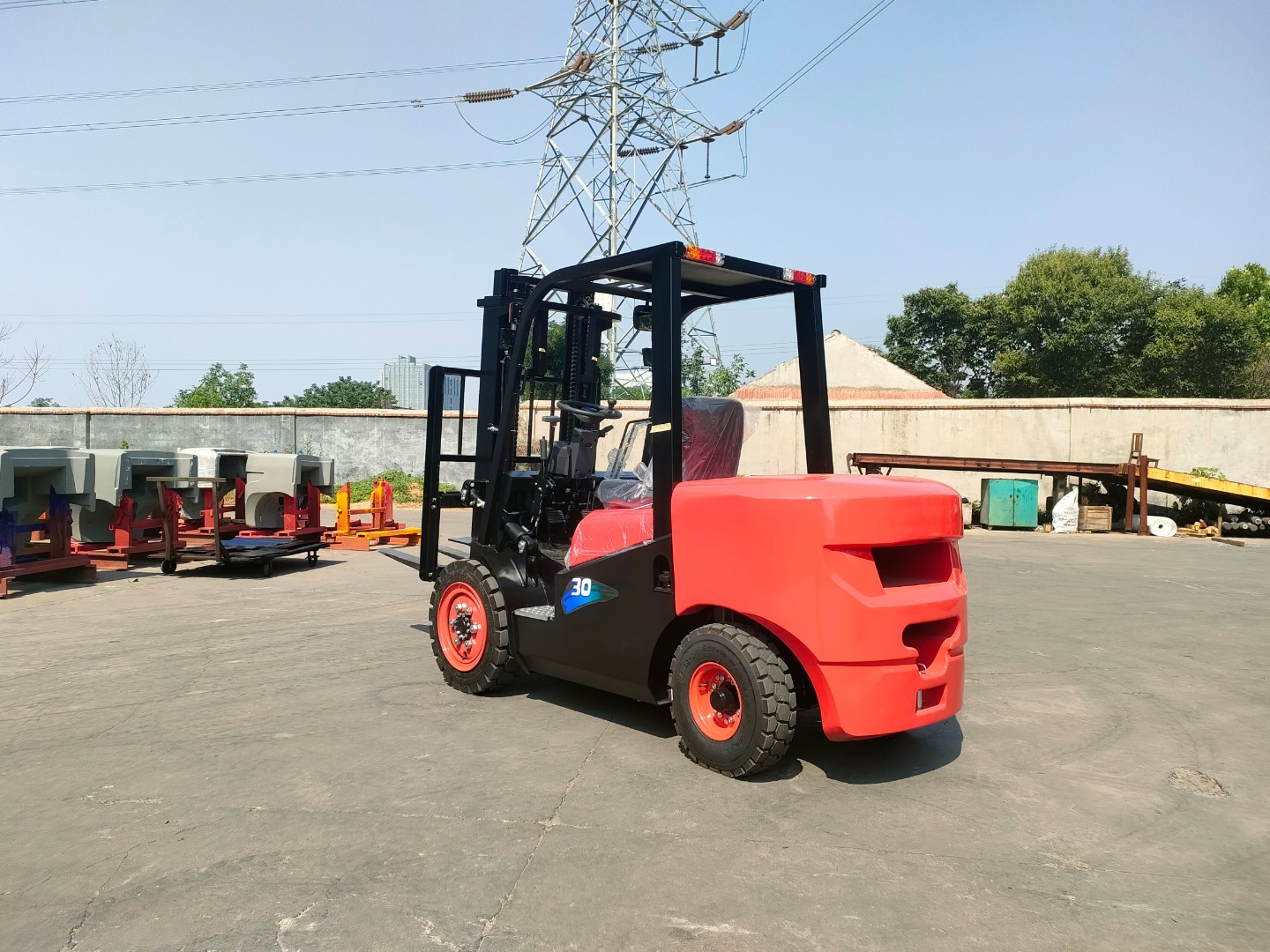 5 Ton Heavy Duty Diesel Forklift Imported Engine Unmatched Power