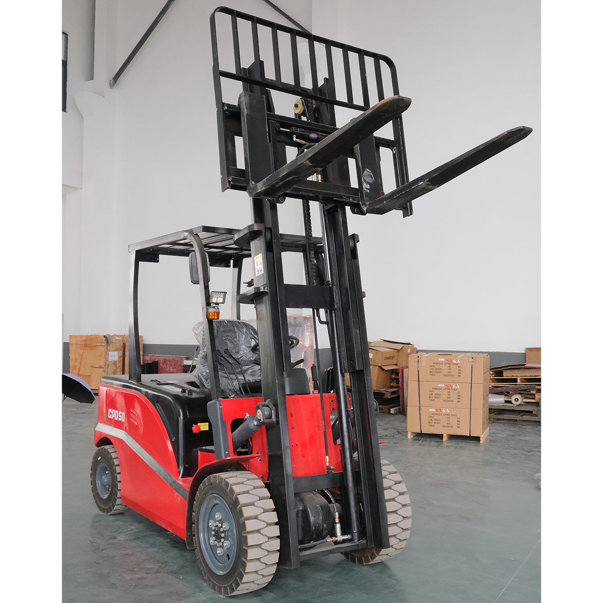 High-Efficiency Electric Forklift – Quiet Operation, Long Runtime, Ergonomic Design for All-Day Use