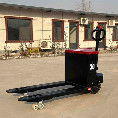 210Ah Pil ile çalışan motorlu palet kamyonu deneyimi pürüzsüz malzeme kullanımı